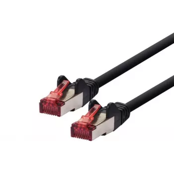 Sieťový kábel LOGON TCR66SS200BL Cat6 SF/UTP (S-FTP) RJ-45–RJ-45 20 m čierny
