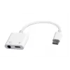 Kábel adaptér Gembird A-CM-3.5FP-01 — CDLA USB Type-C na 4-pólový 3,5 mm