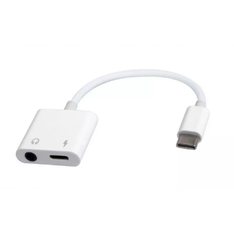 Kábel adaptér Gembird A-CM-3.5FP-01 — CDLA USB Type-C na 4-pólový 3,5 mm
