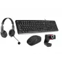 Tracer 4in1 Multi Office Set 46695: USB klávesnica, bezdrôtová myš, webkamera, slúchadlá