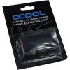 Alphacool HF Anschlussterminal TEE T-kus okrúhly G1/4 - Deep Black (17030)