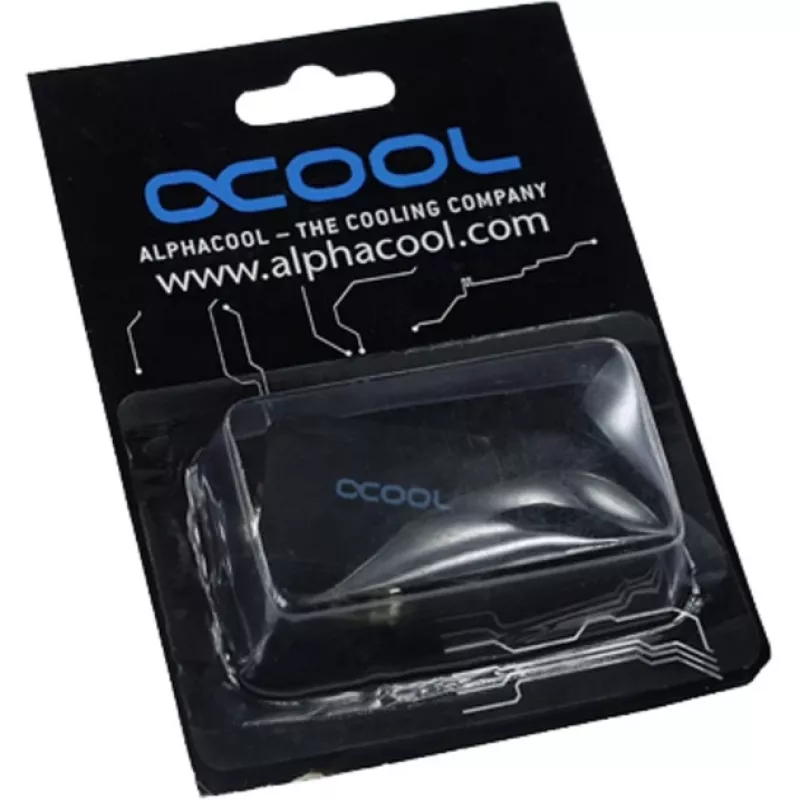 Alphacool HF Anschlussterminal TEE T-kus okrúhly G1/4 - Deep Black (17030)