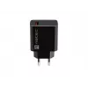 Natec Ribera NUC-2058 sieťová nabíjačka, 18 W, 1x USB-A, do 3 A, Quick Charge 3.0, Samsung AFC, Huawei FCP/SCP, čierna