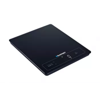 Elektronická kuchynská váha BLAUPUNKT FKS701 — tvrdené sklo, 15 kg, presnosť 1 g, dotykový displej