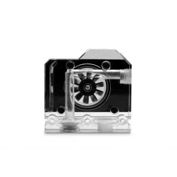 Indikátor prietoku EK Water Blocks čierna transparentná 1/4 palca