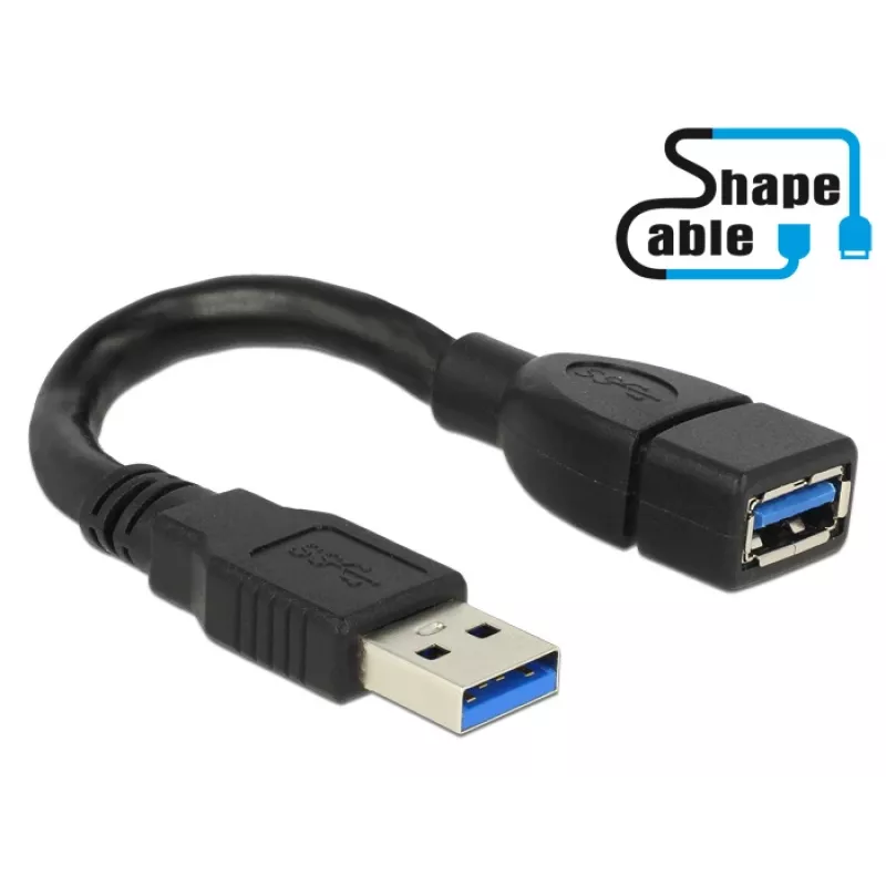 USB kábel DeLOCK 0,15 m 2xUSB3.0-A