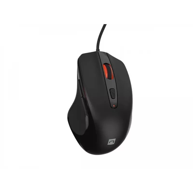 Káblová optická myš NATEC NMY-2047 USB Type-A, 4000 DPI, 6 tlačidiel, pre pravákov, podsvietenie