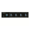 Delock 63309 externý priemyselný USB hub, 4 x USB 3.0 Type-A, ochrana ESD 15 kV, kovové puzdro, montáž na stenu