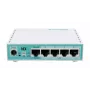 Mikrotik hEX káblový router Gigabit Ethernet biely