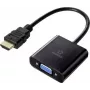 Renkforce RF-4531578 kábel adaptér HDMI VGA - 3,5 mm čierny (RF-4531578)