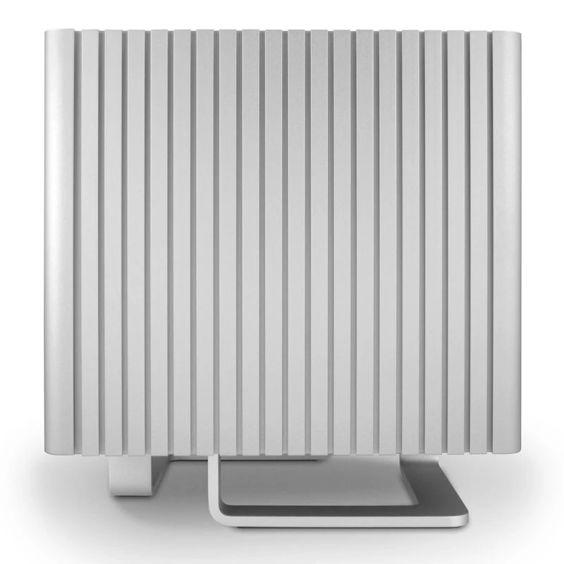 Streacom DB4 bezventilátorová kocková skriňa + Nano 120 W napájací zdroj - strieborná