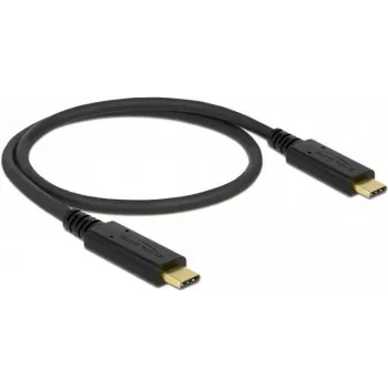 USB kábel DeLOCK 83043 USB 2.0 0,5 m USB-C čierny