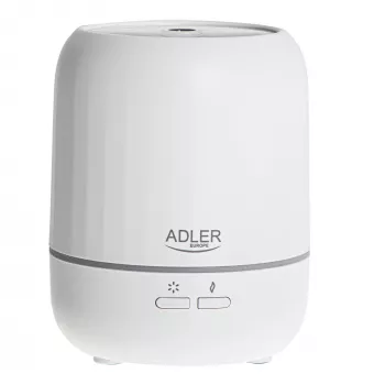 Ultrazvukový aromadifuzér Adler AD 7968 – biela, pre miestnosti do 25 m²