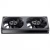 120mmx2 ARGB PWM ventilátor do skrine, Jonsbo ZA-240 Infinity Mirror 240mm čierny