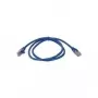Wentronic Goobay CAT 5e patch kábel, F/UTP, modrý, 1 m - CCA zmes medi (50158)