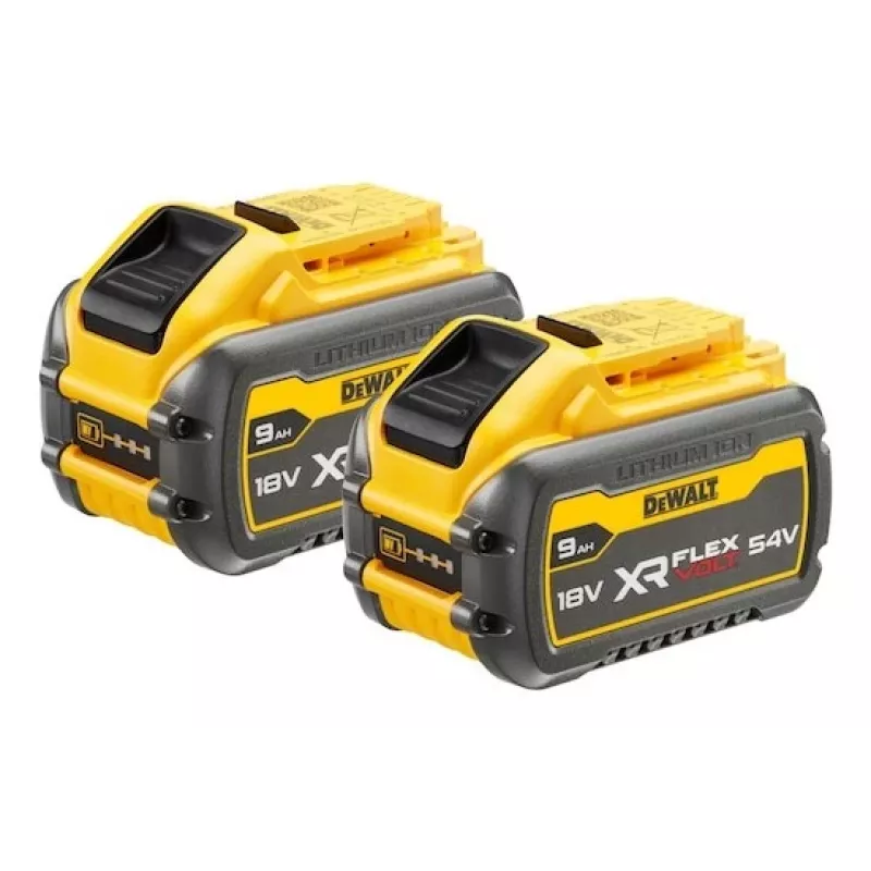 Sada batérií DeWalt DCB547 18V/54V 9,0Ah & 3,0Ah, 2 ks