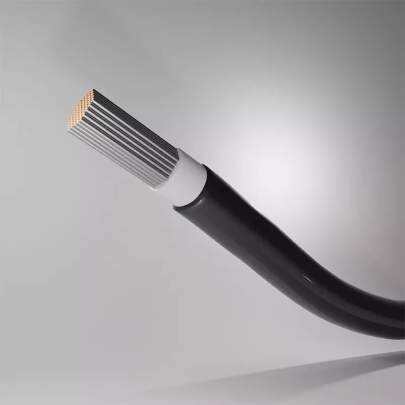 Qoltec 53853 fotovoltaický solárny kábel | 6mm² | 100m | čierny