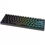 Deltaco GAM-100-DE - 65% - USB + Bluetooth - mechanický switch - QWERTZ - RGB LED - čierna