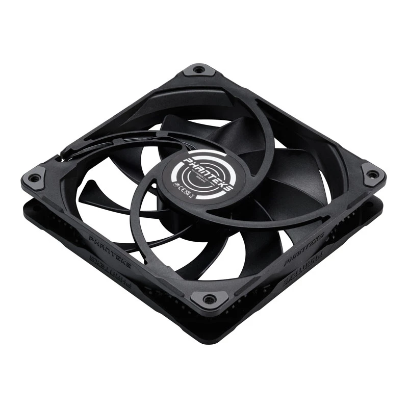 PHANTEKS M25 PWM 140mm ventilátor do skrine – balenie 3 ks, čierny