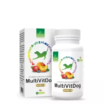 POKUSA MultiVit Dog Complex - výživový doplnok pre psov - 120 ks
