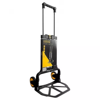 Skladací transportný vozík STANLEY FXWT-705-SP — rudlík, hliníkový rám, nosnosť 70 kg, skladací, 2 kolesá