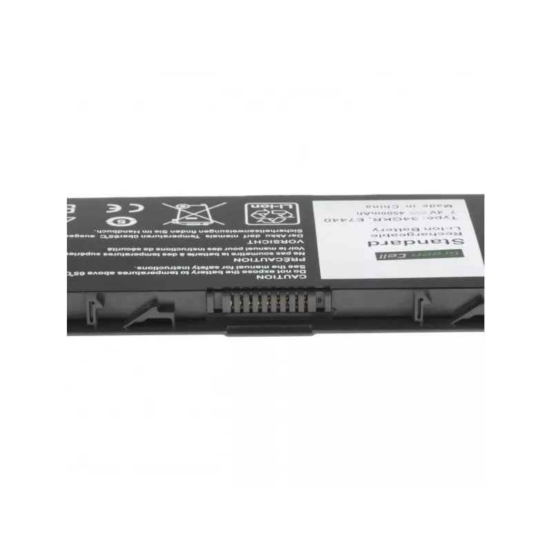 Green Cell DE93 batéria pre DELL Latitude E7440, Li-Ion 7,4V 4500mAh, 4 články, čierna