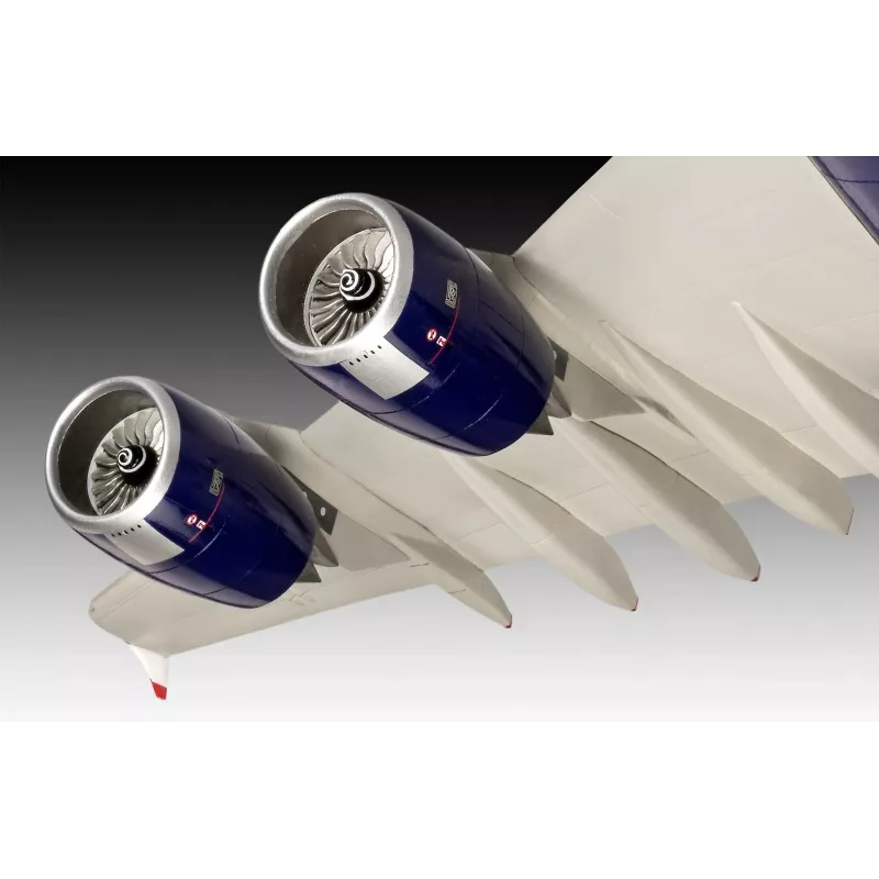 Revell 03922 Airbus A380-800 British Airways plastový model na zlepenie, 1:144