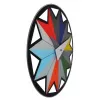 NeXtime hodiny 8163 Circus, Ø43 cm, nástenné, čierne/viacfarebné