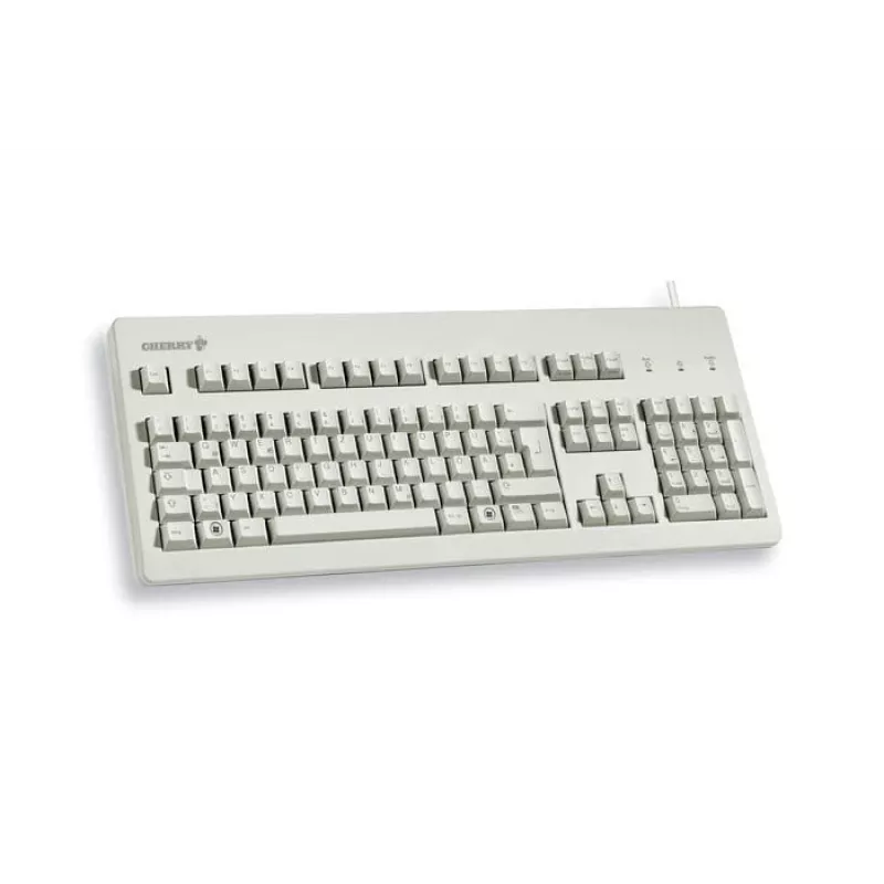 CHERRY G80-3000 klávesnica univerzálna USB QWERTZ nemecká sivá