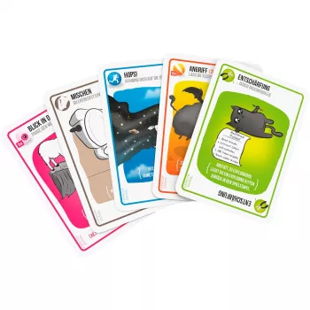 Exploding Kittens - 2-Spieler-Edition, kartová hra