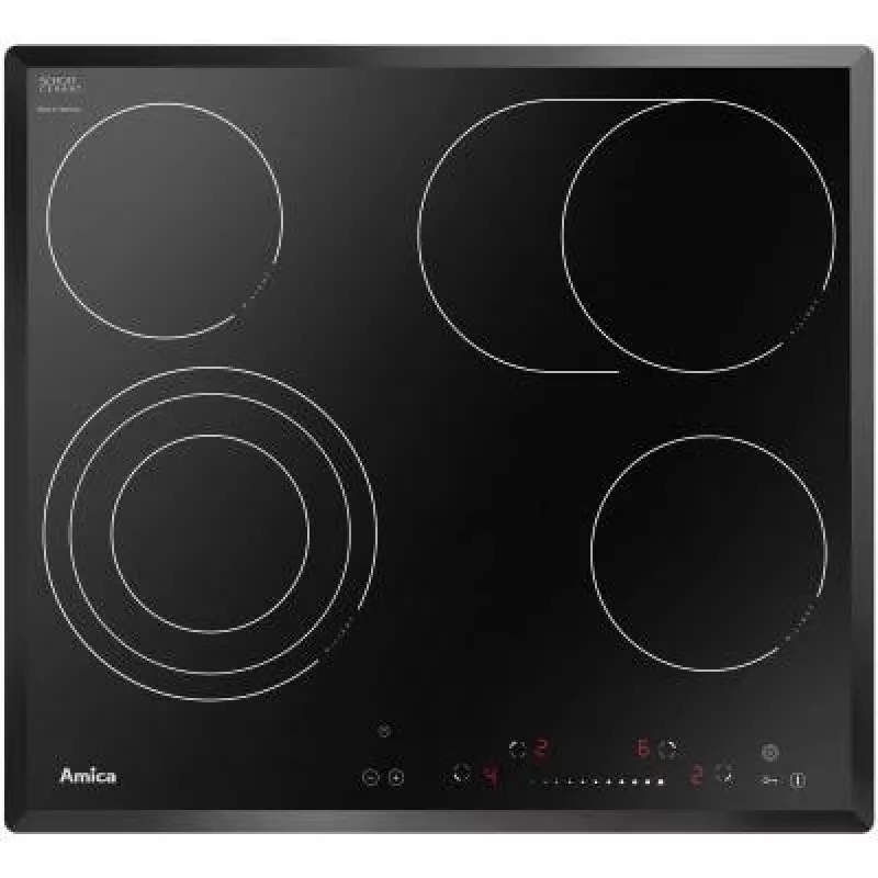 Keramická varná doska Amica Pc 6411FTS detská poistka časovač