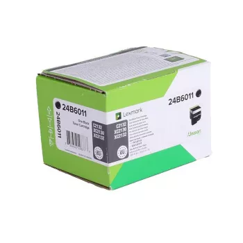 Lexmark toner 24B6011 - čierna - kapacita: 6 000 strán (24B6011)