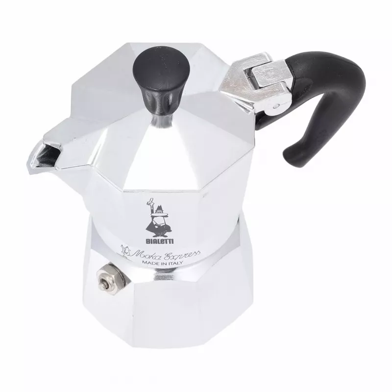 Bialetti Moka Express moka kanvica 0,06 L hliník, čierna