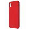 Puzdro na telefón Tellur Silicone Cover pre iPhone XS — červená