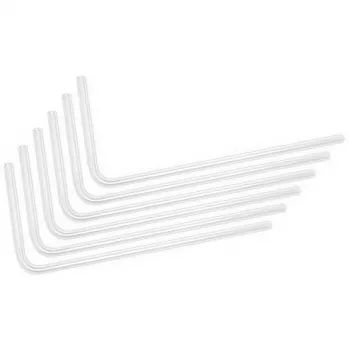 EK Water Blocks EK-Loop Hard Tube 14/10mm akryl, 90-stupňový oblúk – 80 cm, 6 ks