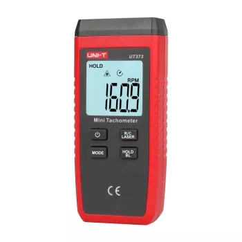 Bezkontaktný tachometer Unit UT373, rozsah merania 0,5–19999 ot/min
