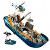 Stavebnica LEGO City Arktická expedičná loď 60368 — 815 dielov, 7+ rokov, obsahuje 4 minifigúrky