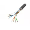 Sieťový kábel LANBERG Cat5e U/UTP LCU5-21CU-0305-BK, 305 m, 24 AWG, PVC plášť, čierny