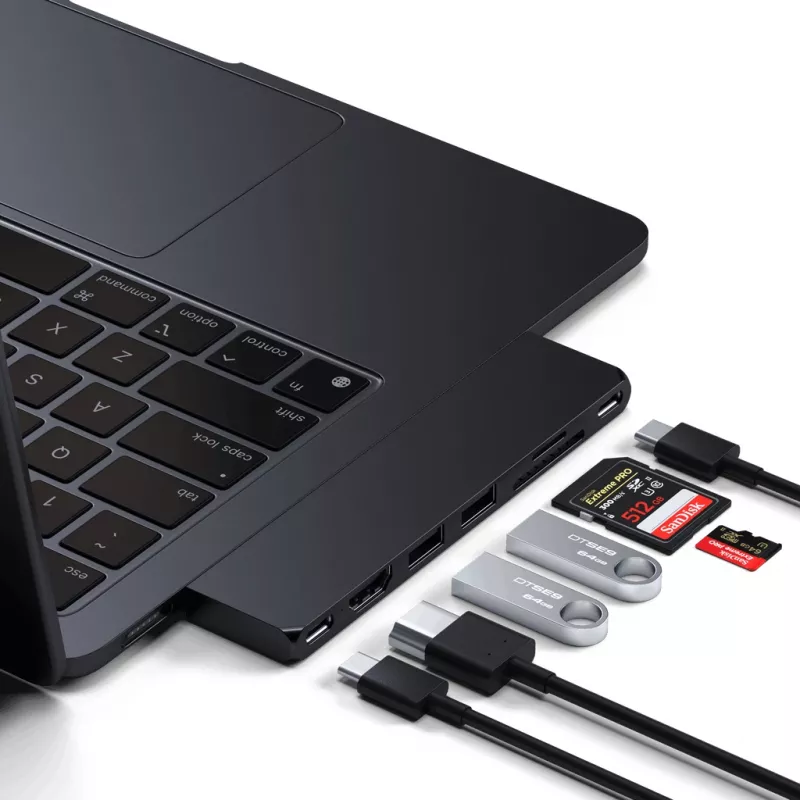 Dokovacia stanica Satechi ST-HUCPHSD USB 3.2 Gen 2 Type-C čierna
