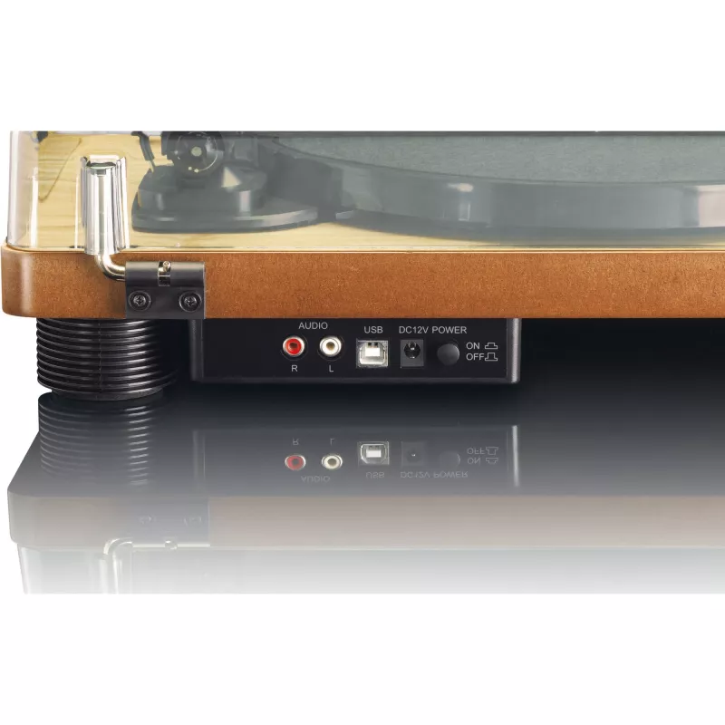 Lenco LS-50 gramofón s reproduktorom drevo