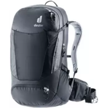Batoh DEUTER Trans Alpine 32 EL — 32 l, ergonomický cyklistický/do práce batoh, čierna