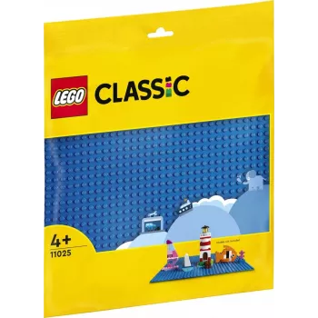LEGO stavebná doska 11025 — modrá základná doska 32x32 výstupkov, 250×250 mm
