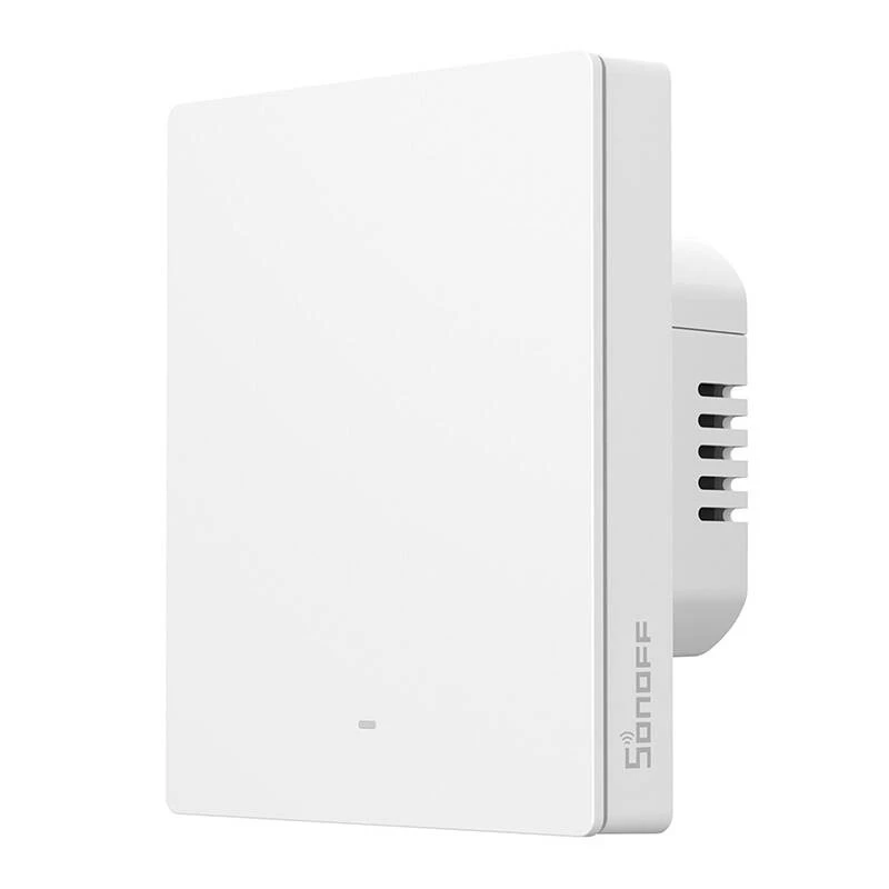 Nástenný WLAN smart vypínač Sonoff M5-1C-80W 1-kanálový, pre rámiky, 80W