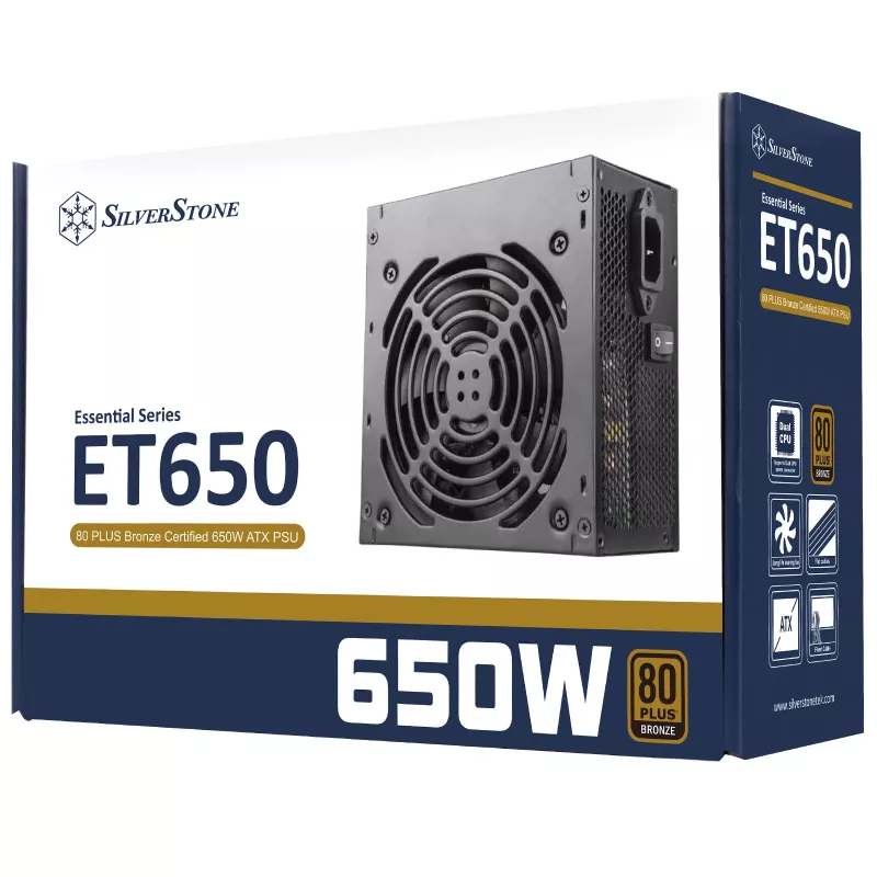 Napájací zdroj Silverstone SST-ET650-B v1.4 650 W