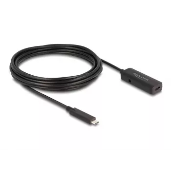 USB kábel DeLOCK 80028 5 m USB-C čierny