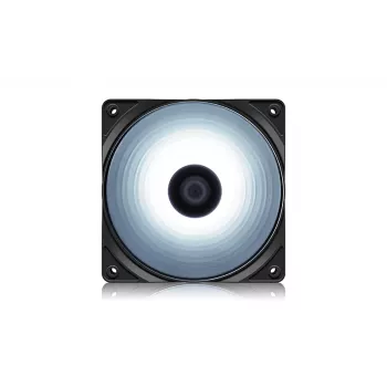120 mm ventilátor DeepCool RF120W — 1300 ot/min, 1,32 mmH2O, priesvitne čierny