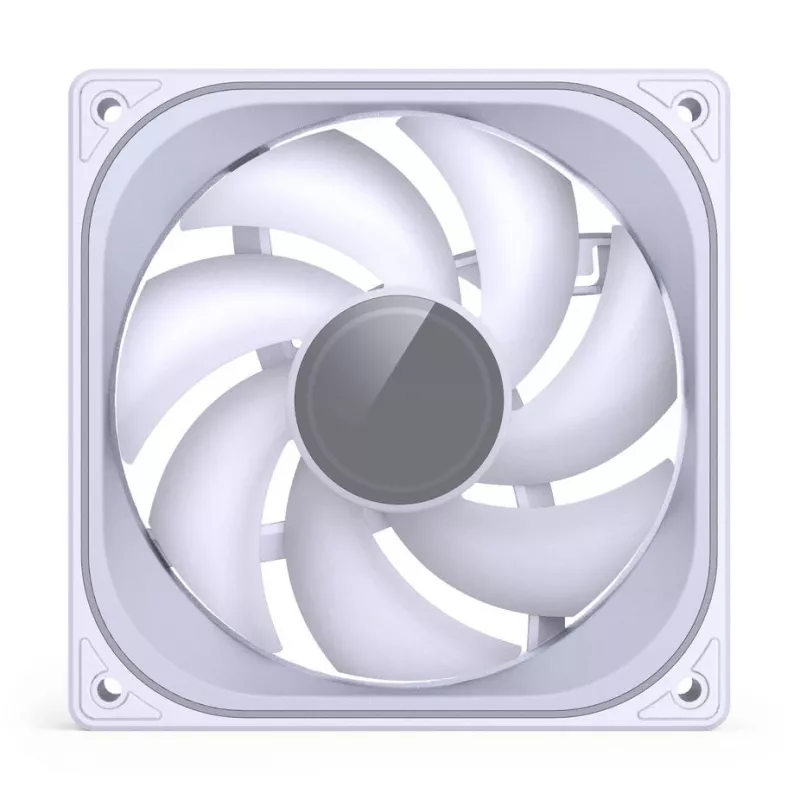 120mm PWM ARGB ventilátor do skrine Jonsbo ZB-120 biely, model ZB-120W