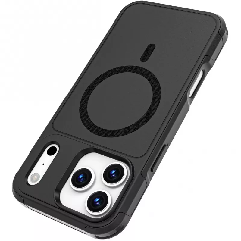 Obal 4smarts Defend iPhone 17 Pro Max čierny 17,5 cm