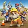 Detská sada puzzle Ravensburger Rubble & Crew pracovné vozidlá — 3 puzzle × 49 dielikov