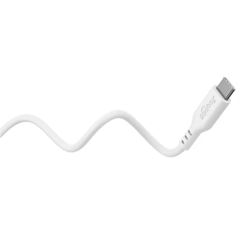 Goobay 77743 USB kábel biely
